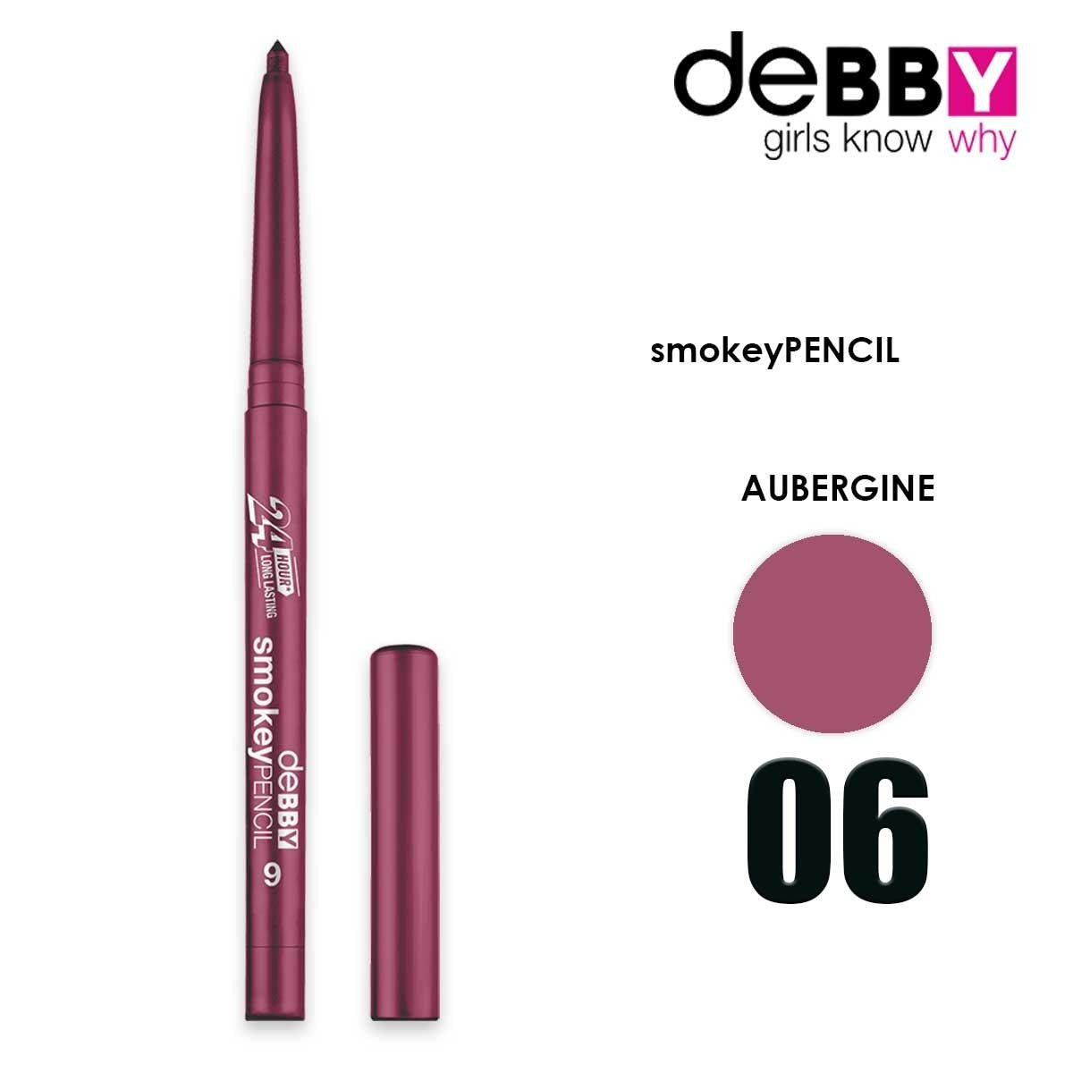 Debby Debby Smokey Pencil -silmänrajauskynä 06 Aubergine