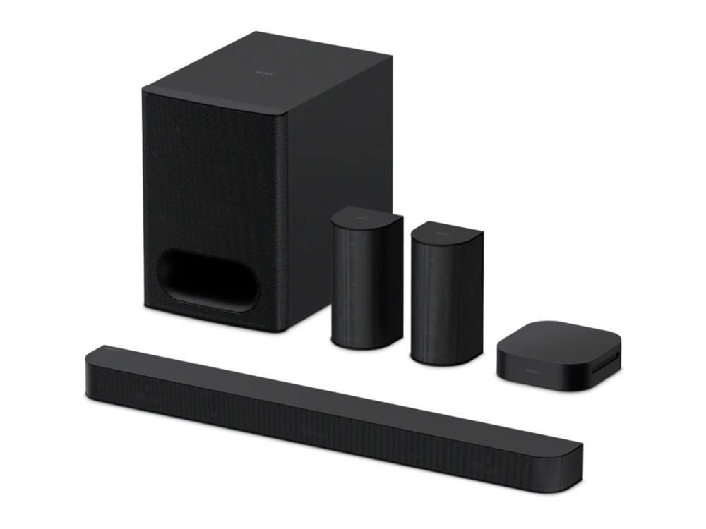 Sony HT-S60, 5.1 kanavaa, 1000 W, DTS, DTS 96/24, DTS-ES, DTS-HD, DTS-HD Master Audio, DTS:X, Dolby Atmos, Dolby Digital, Dolby..., Night, Voice, Black, LPCM, MPEG-2, Night, Voice, Black, LPCM, MPEG-2