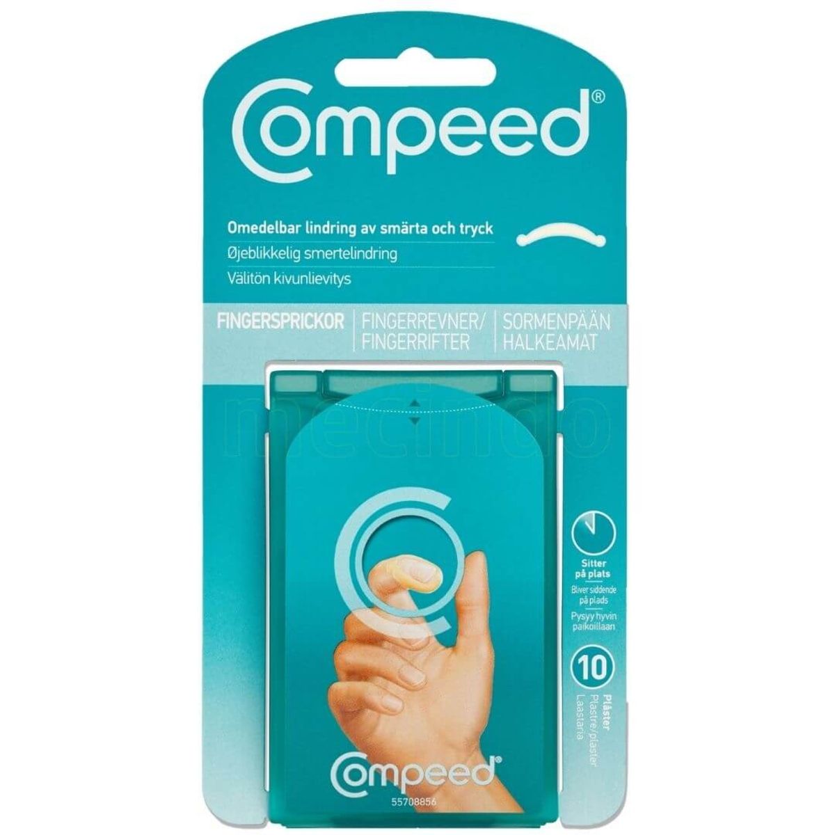 Compeed Sormenpään halkeamat laastari 10 kpl 3 in1