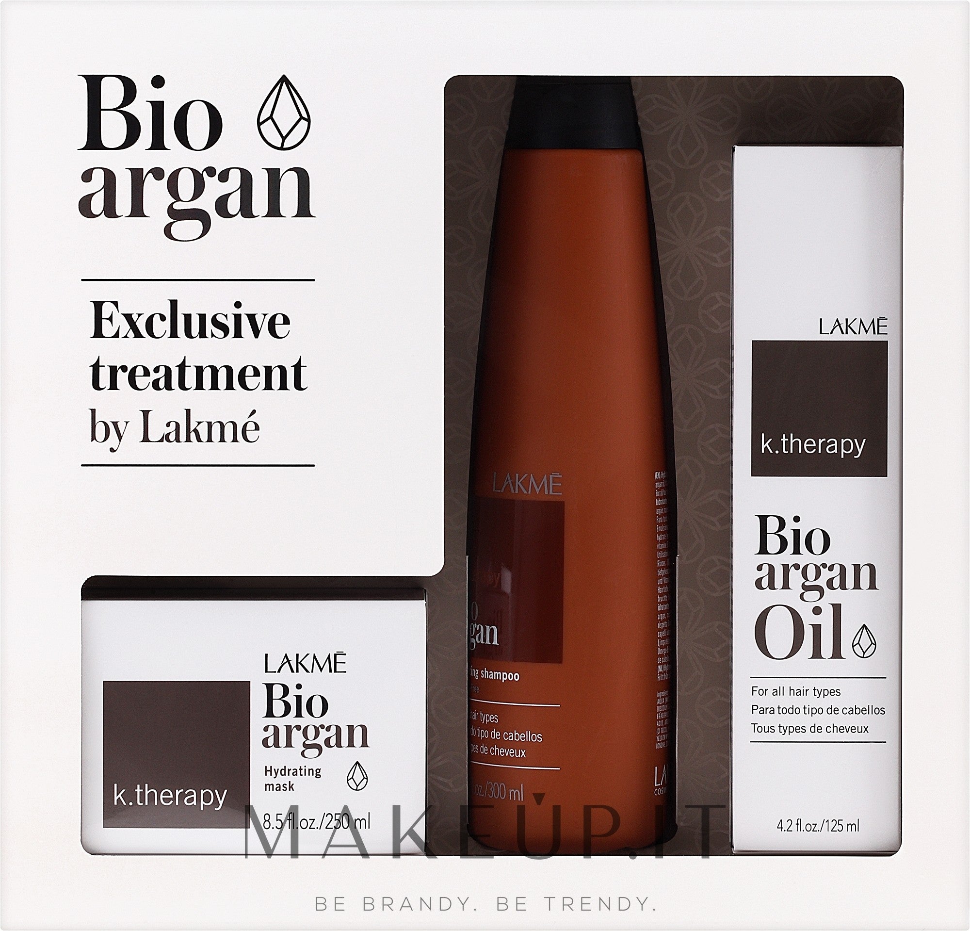 Lakmé K.Therapy Bio Argan -kuluttajapakkaus