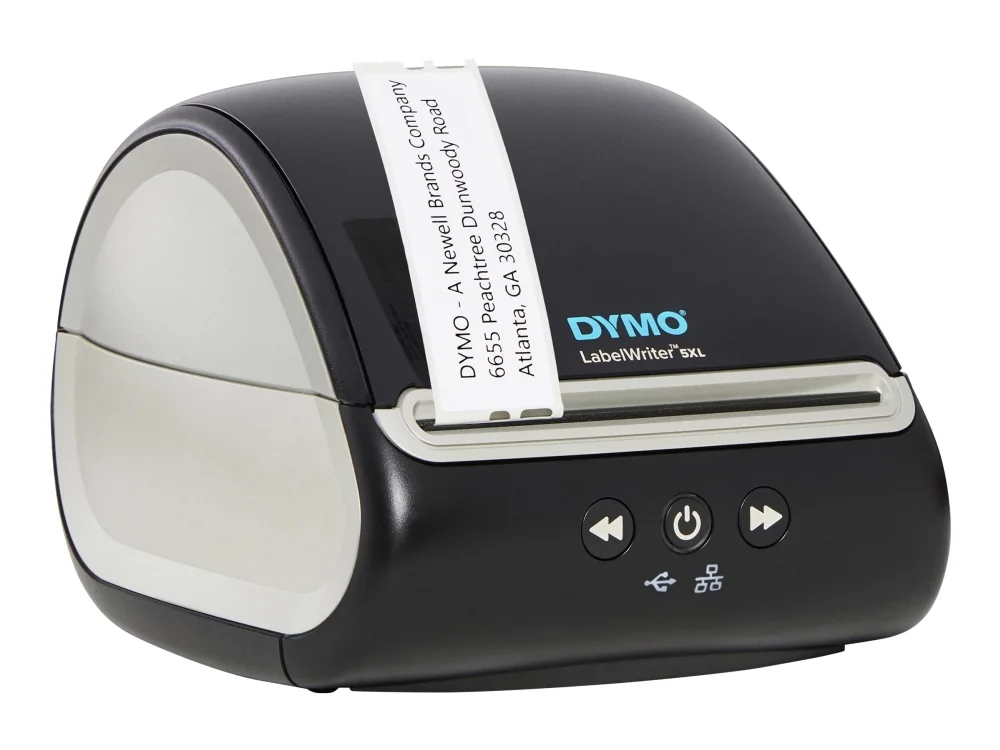 DYMO ® LabelWriter™ 5XL, Ammattikäyttöön suunniteltu nopea tarrakirjoitin suurten lähetystarrojen tulostukseen.