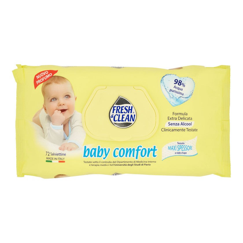 Fresh&Clean Bimbi Kosteuspyyhkeet 72 kappaletta