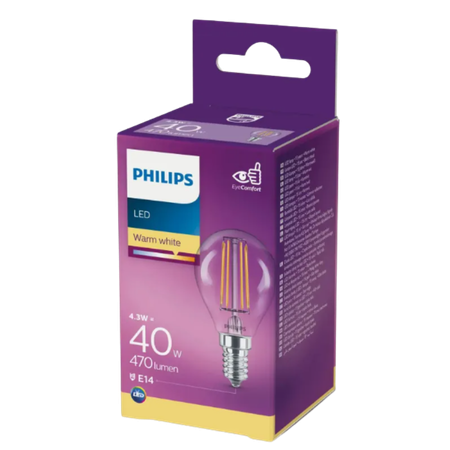 Philips Warm White LED-lamppu E14 – 40 W