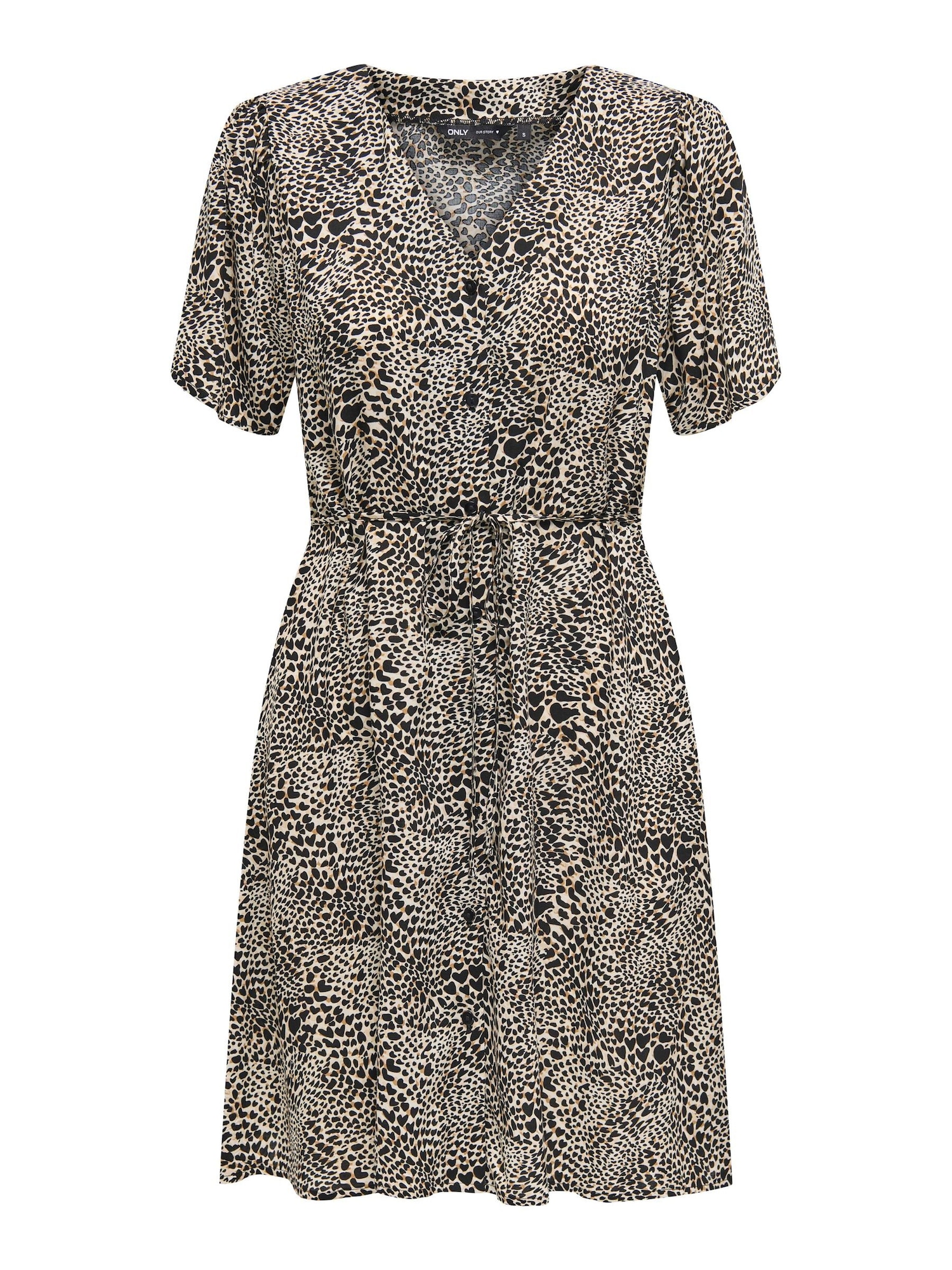ONLY Mekko 'ONLEvida' beige / ruskea / musta