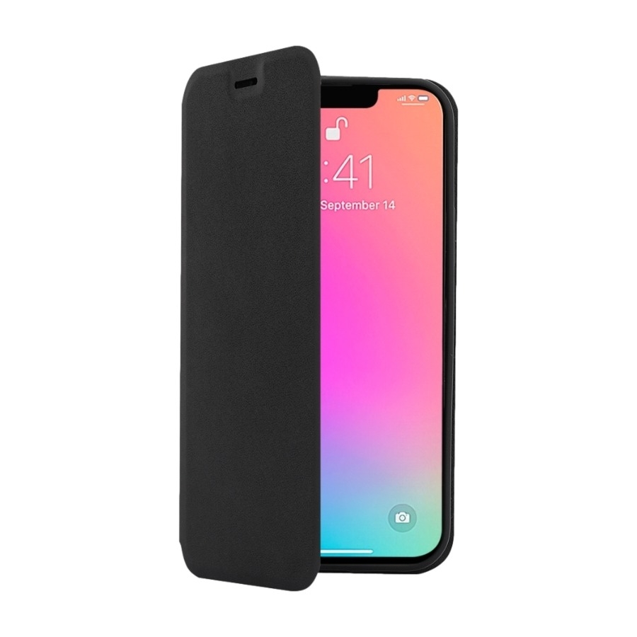 Screenor Clever, iPhone 14/13 -suojakotelo, Musta