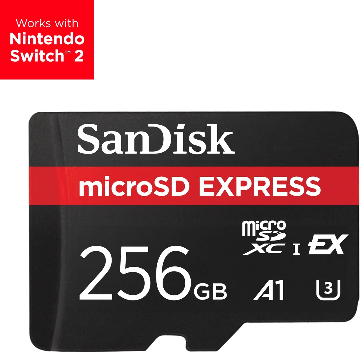 SanDisk microSD Express 256 Gt MicroSDXC UHS-I U3 V30 A1 -muistikortti