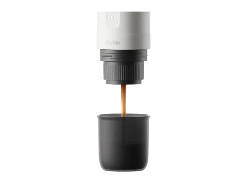 Outin Outin - Nano Espressokeitin - Kannettava Pearl White kone - Kannettava Pearl White kone