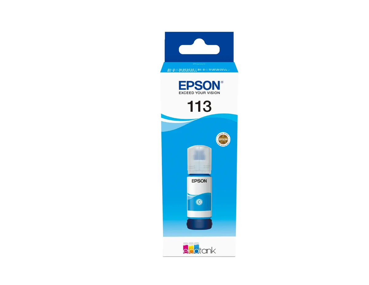 Epson EcoTank 113 Cyan Ink