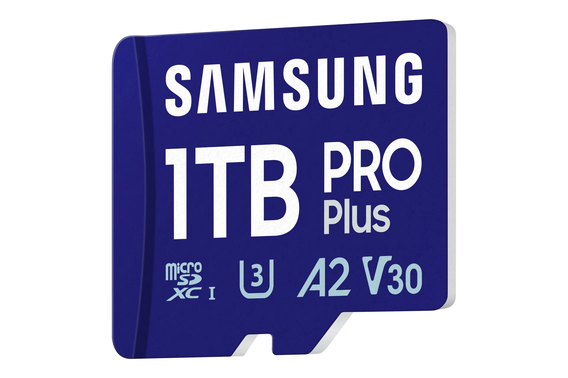 Samsung PRO Plus 1 Tt MicroSDXC UHS-I U3 V30 A2 -muistikortti + SD-adapteri, sininen