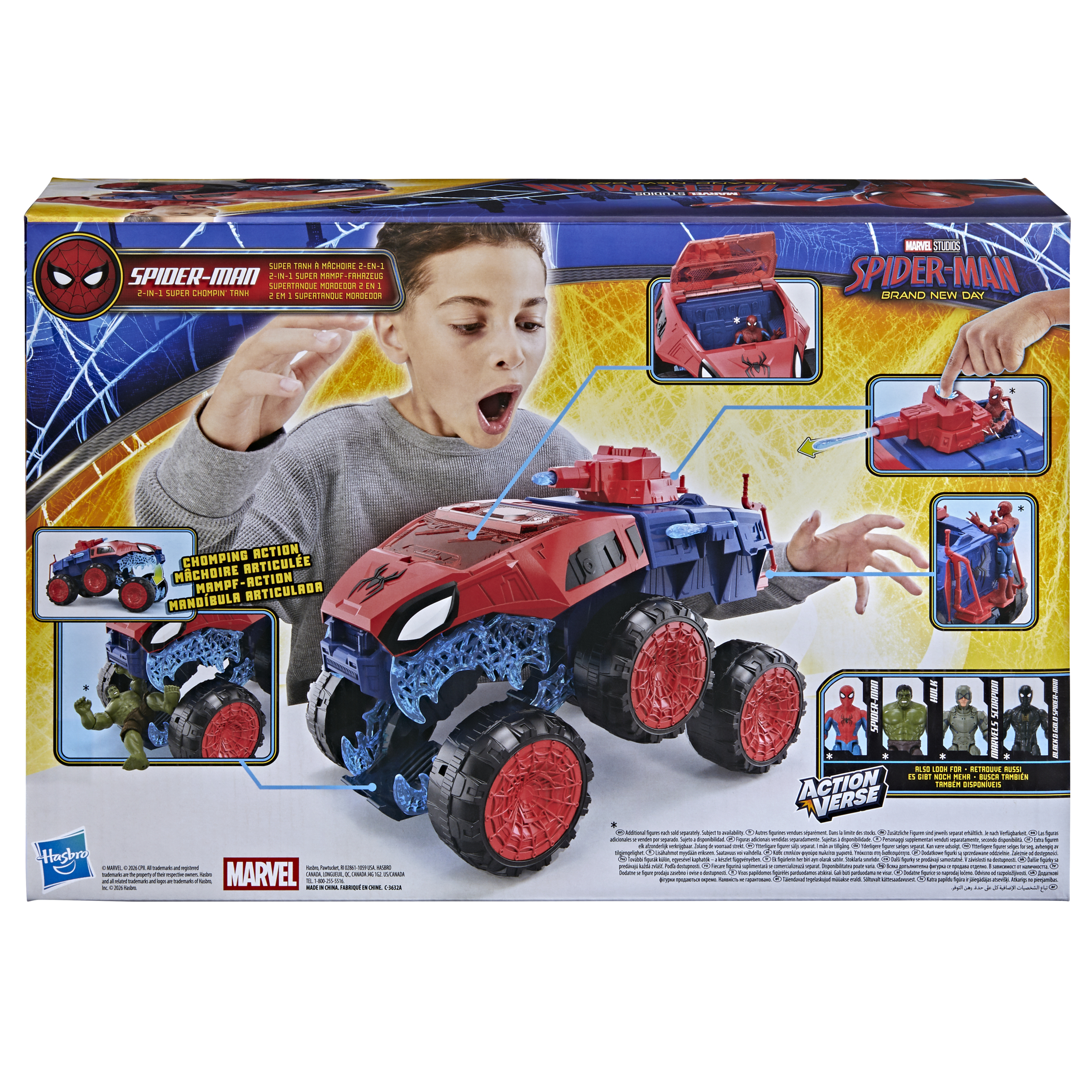 SPIDER-MAN Brand New Day playset Armored Vehicle