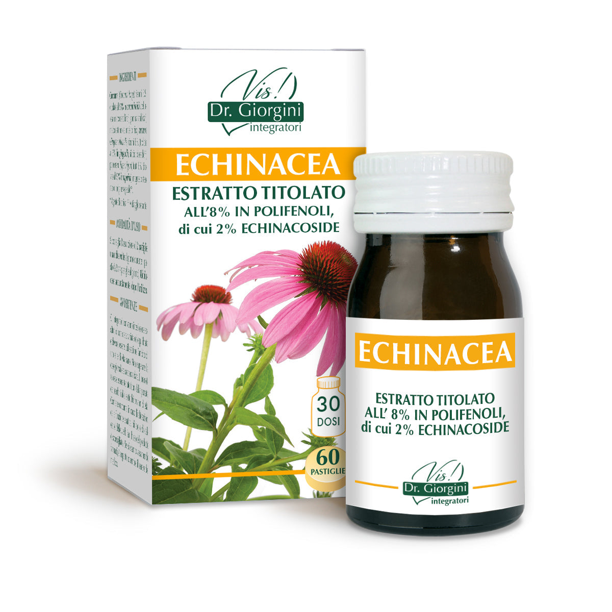Dr Giorgini punahattuuute titrattuna 60 tablettia à 500 mg - 30 g