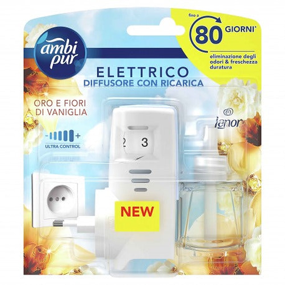 Ambi pur Ambipur aloituspakkaus Lenor Gold & Vanilla Flowers 20 ml