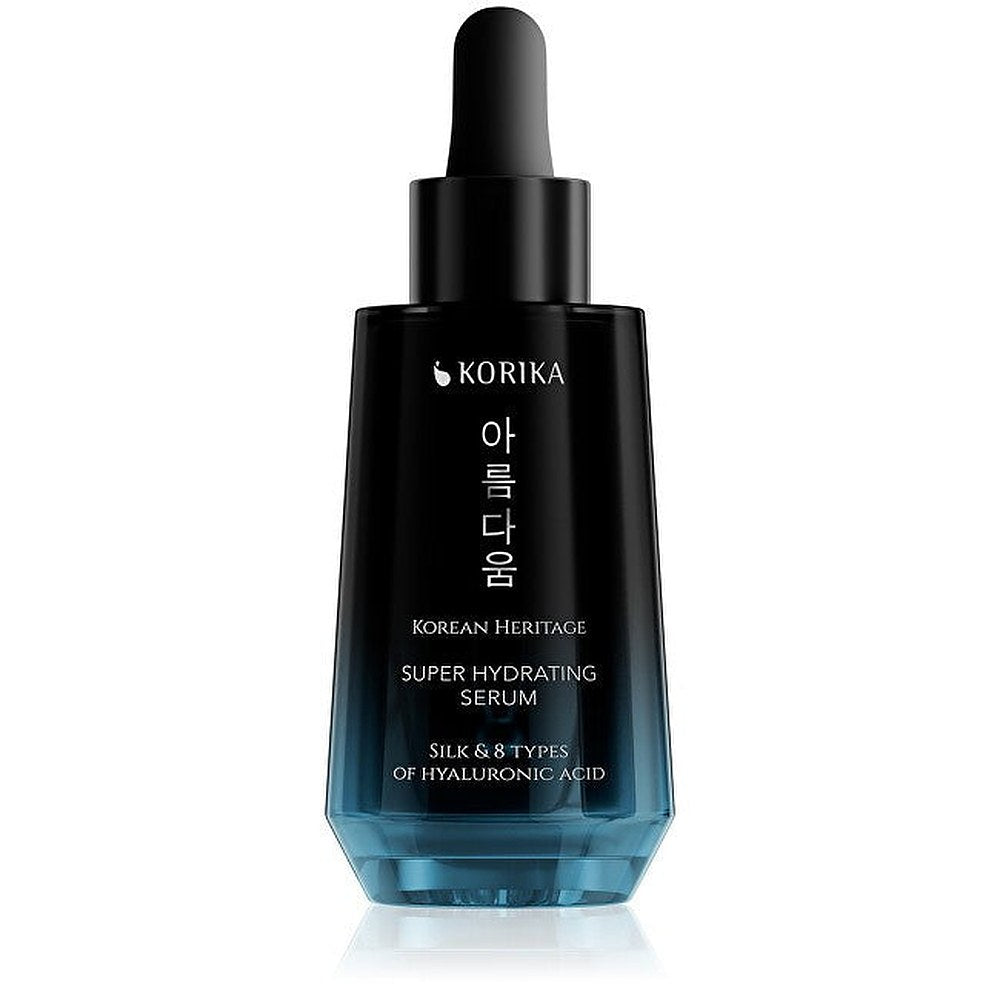 KORIKA Korean Heritage kosteuttava kasvoseerumi, jossa 8 tyyppistä hyaluronihappoa, 30 ml