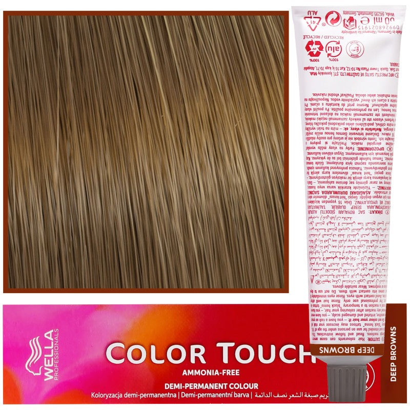 WELLA COLOR TOUCH Hiusväri 60 ml 7/73 Keskivaalea Kultainen Ruskea