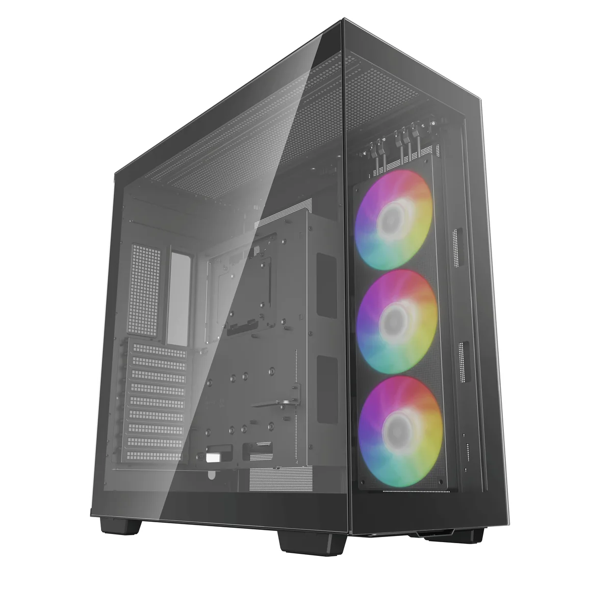 DeepCool CH780 -miditornikotelo ikkunalla, musta