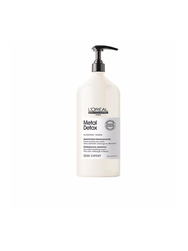 L'Oréal Paris - Metal Detox Shampoo til farvet hår 1500 ml