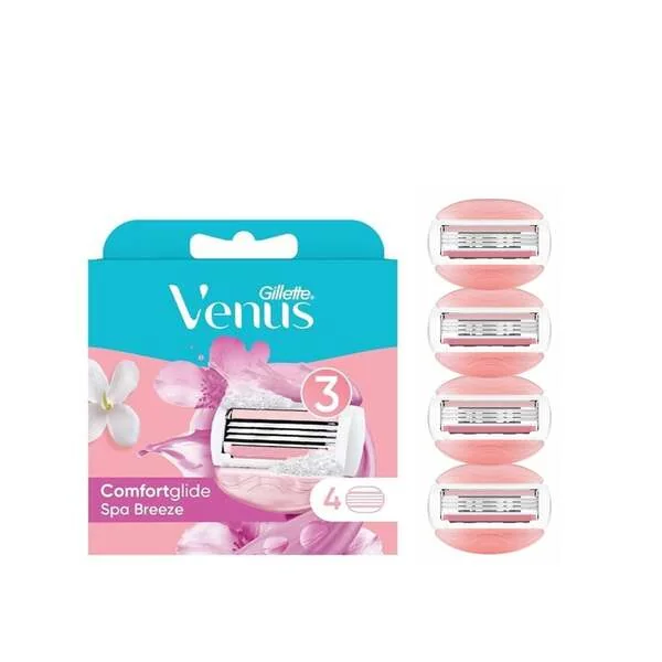 Gillette-Venus Comfortglide Breeze Handle + 4 refills