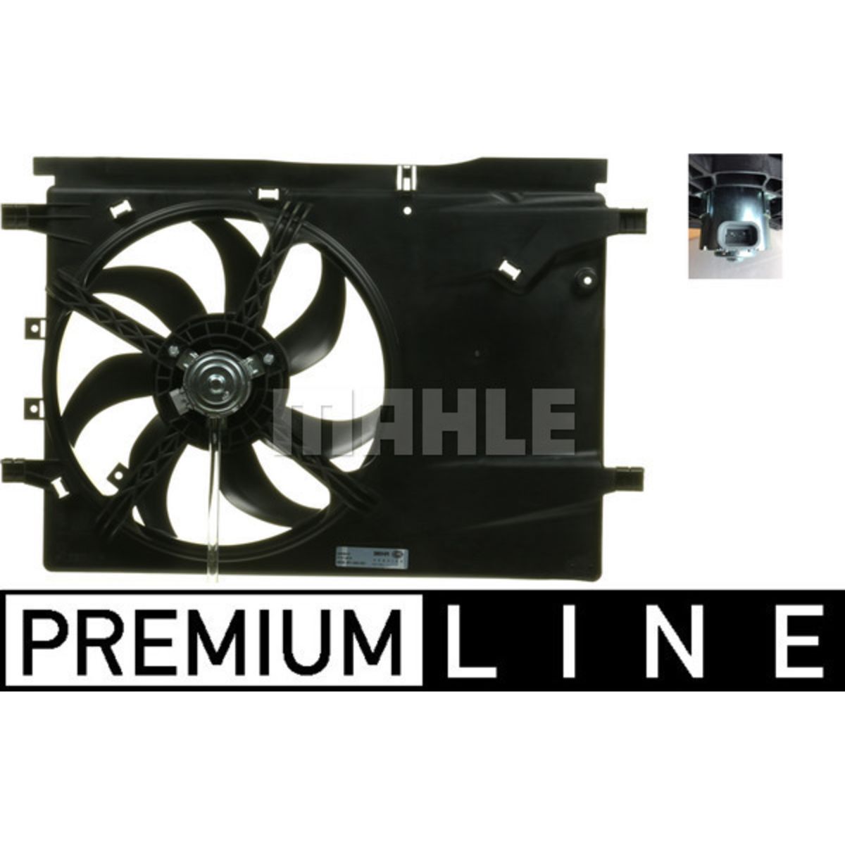 Jäähdyttimen tuuletin MAHLE CFF 182 000P
