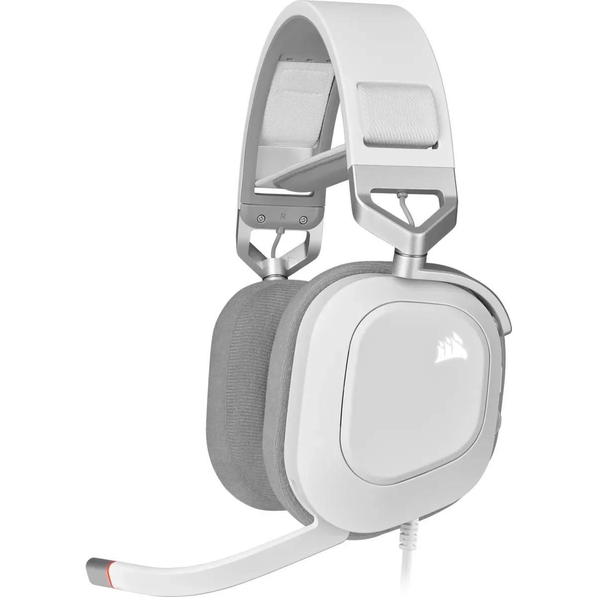 Corsair HS80 RGB USB Premium Gaming Kuulokkeet - Valkoinen