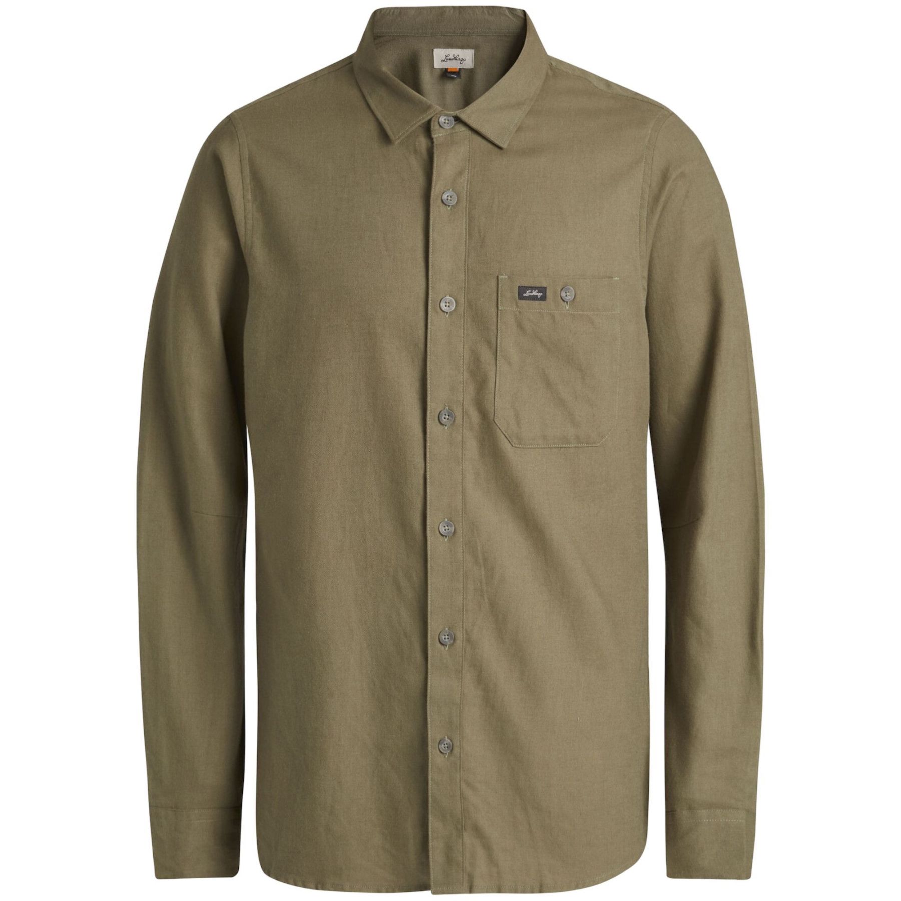 Lundhags Ekren Solid LS Shirt, paita, miesten, vihreä