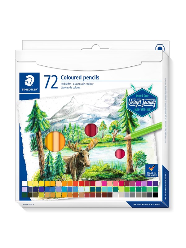 Staedtler Coloured pencil 72pcs 100% PEFC
