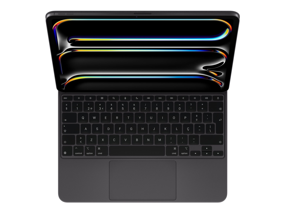 Apple Magic Keyboard for iPad Pro 13" M5 | M4 - British English - Black - Näppäimistö & Foliosetti - Englanti - Musta
