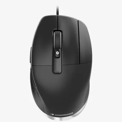 3Dconnexion CadMouse Pro -langallinen ergonominen hiiri, musta