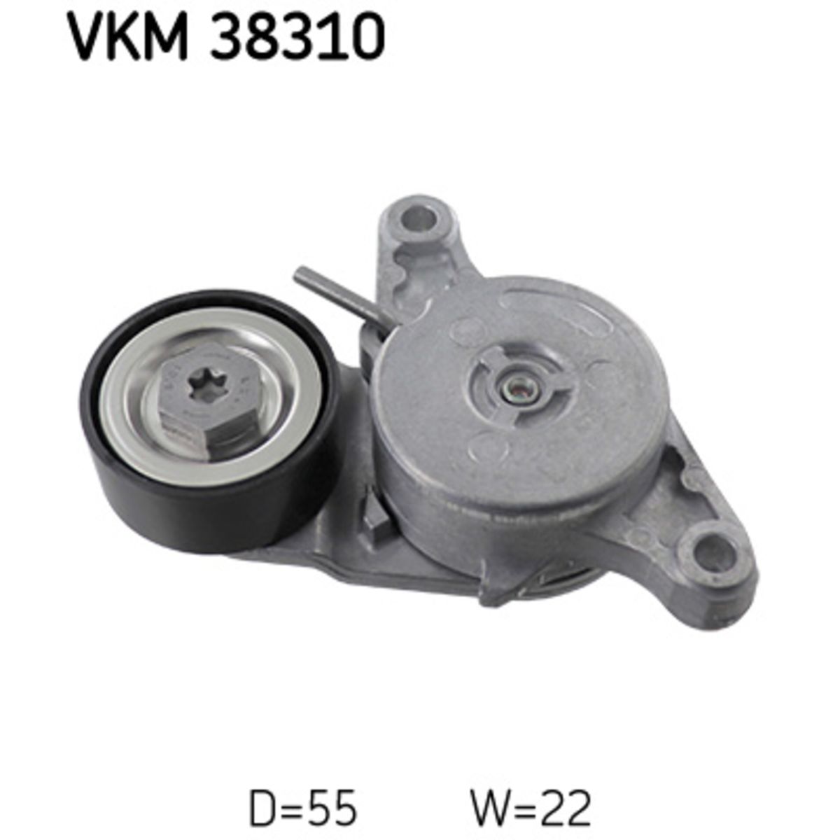 Kiristysrulla, moniurahihna SKF VKM 38310