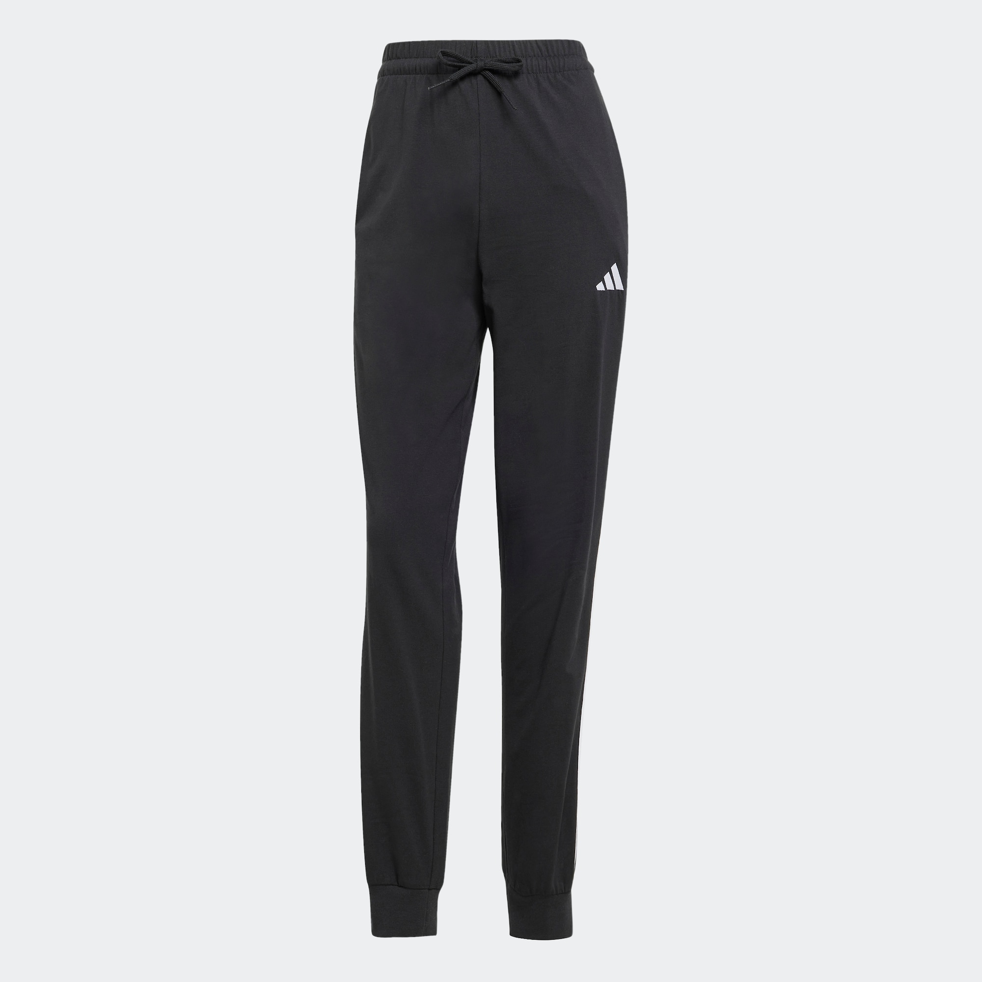 ADIDAS SPORTSWEAR Urheiluhousut 'Essentials' musta / valkoinen