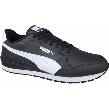 PUMA Matalavartiset tennarit 'Runner V4' musta / valkoinen