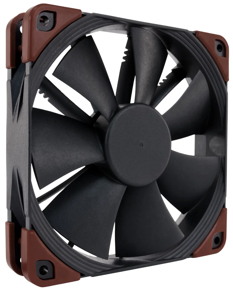 Noctua NF-F12 industrialPPC-2000 IP67 PWM -kotelotuuletin 120 mm - Musta