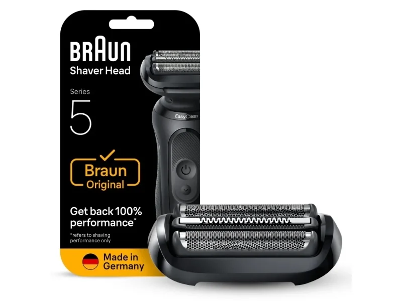 Braun Series 5 54 B, Parranajopää, 1 pää(t), Musta, Ruostumaton teräs, 18 kuukautta, Braun, Series 5 54 B