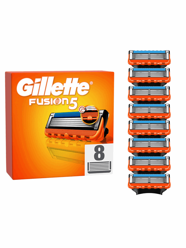 Gillette Fusion5 Razor blades for men 8 kpl