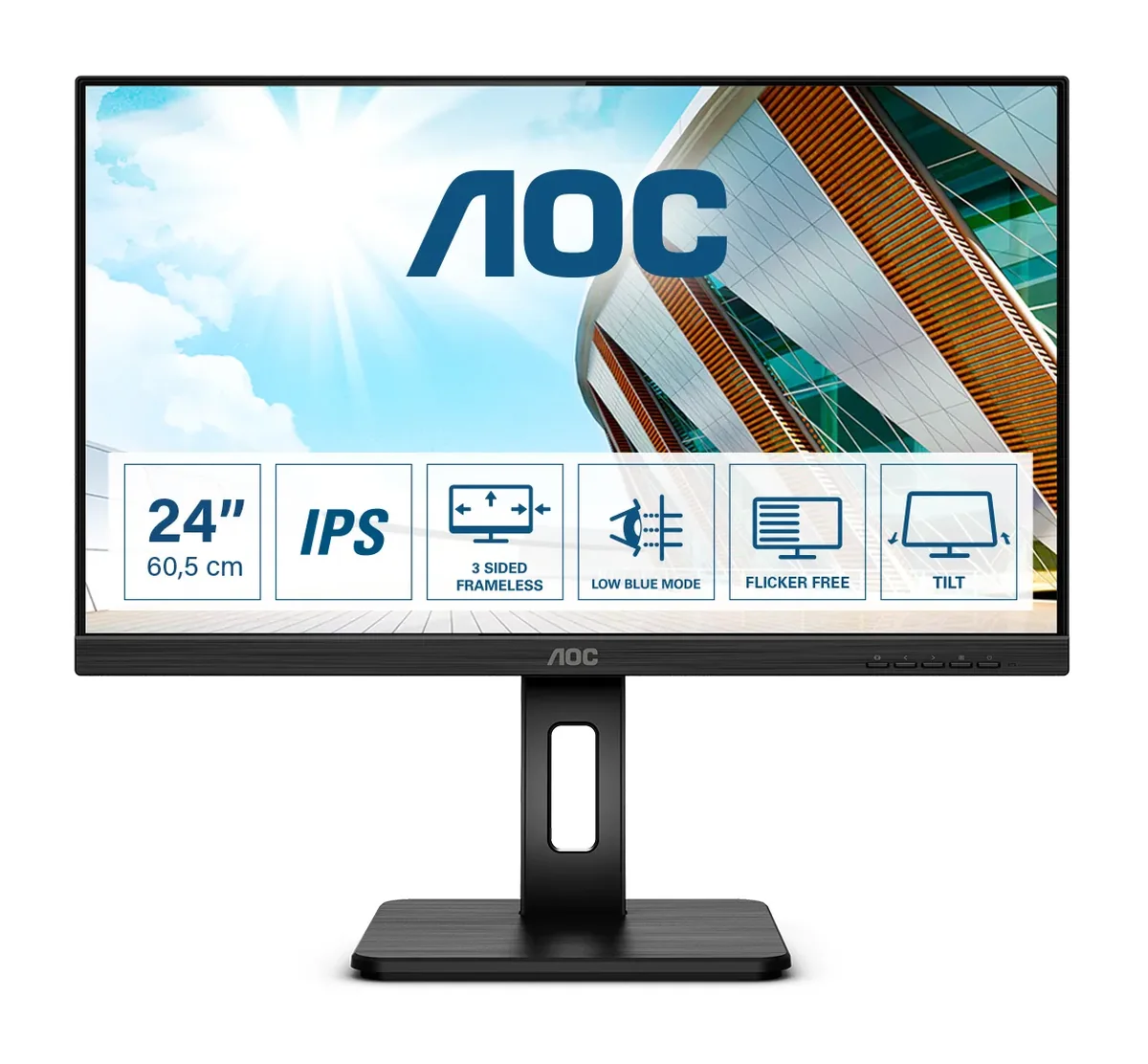 24" AOC Q24P2Q - 2560x1440 (QHD)