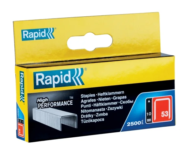 Rapid niitti, tyyppi 53 - 10 mm - 2,5 M