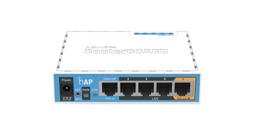 Mikrotik Hap Valkoinen Power Over Ethernet -tuki