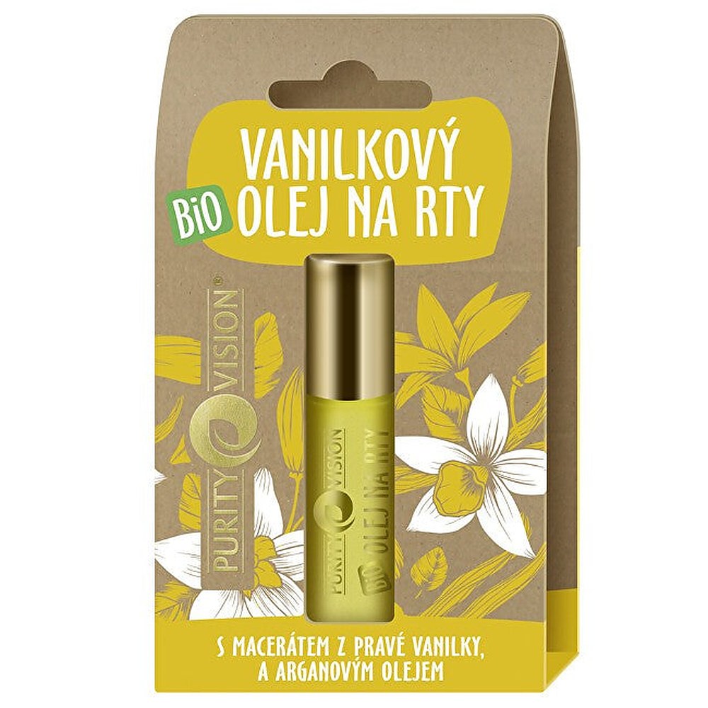 Purity vision Organic Vanilla Lip Oil - 10 ml