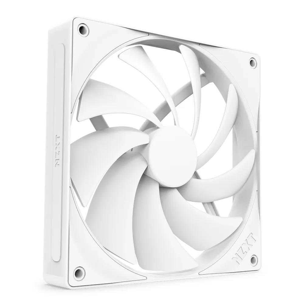 NZXT F140Q PWM -tuuletin, nestelaakeri, 140 mm, valkoinen