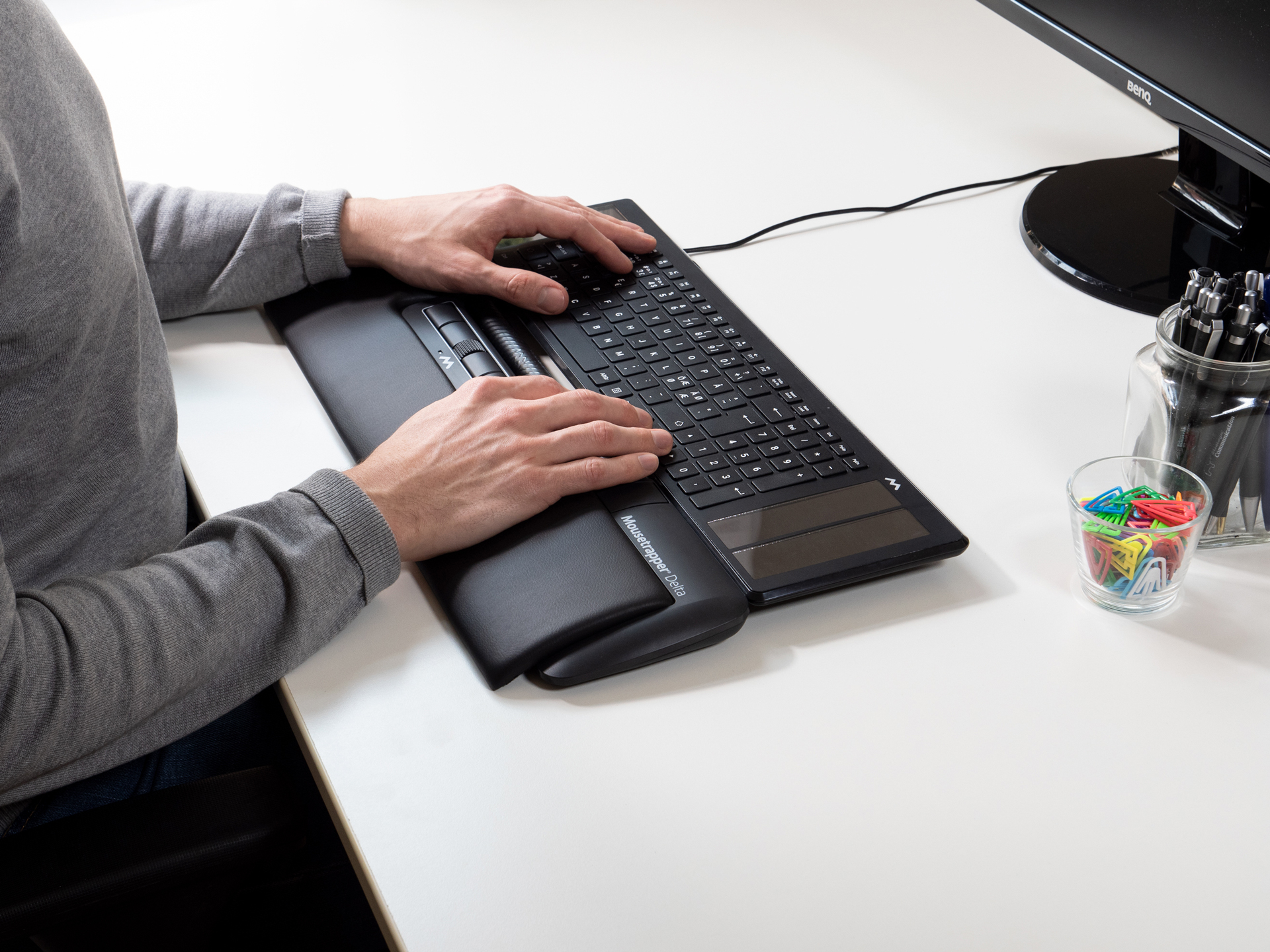 Mousetrapper Delta Extended Usb-a Control Bar Musta