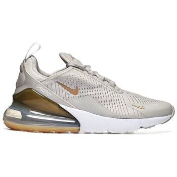 Nike Sportswear Matalavartiset tennarit 'Air Max 270' ecru / ruskea / oranssi