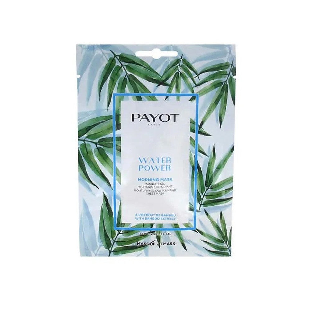 Payot, Water Power, kosteuttava ja täyteläistävä kangasnaamio, kasvoille, aamu, 19 g