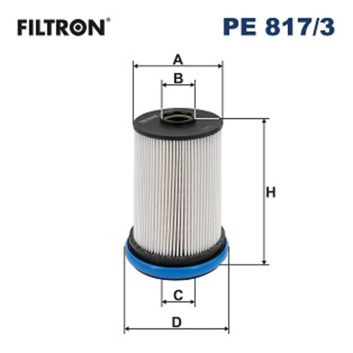 Polttoainesuodatin FILTRON PE 817/3