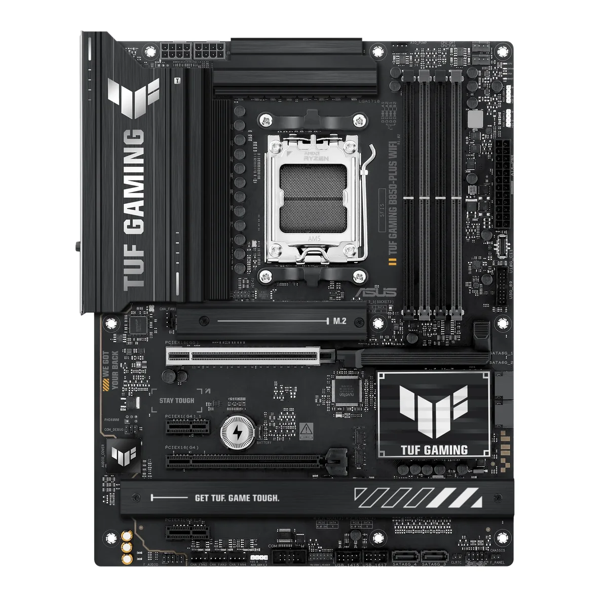 ASUS TUF GAMING B850-PLUS WIFI Emolevy - AMD B850 - AMD AM5 - DDR5 RAM - ATX