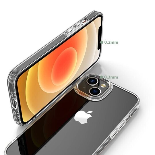 Tech-Protect FlexAir Hybrid Case for iPhone 15 - Transparent