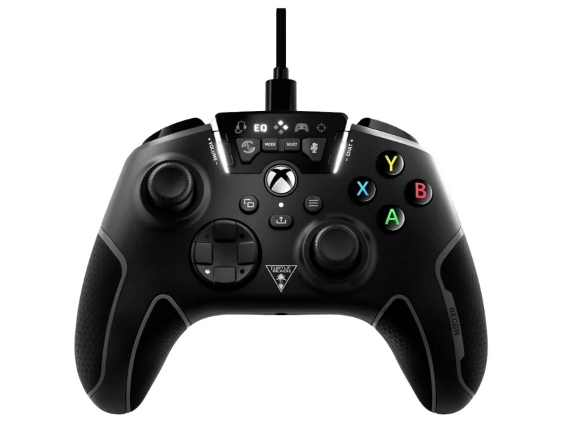 Turtle Beach Recon, Pad-ohjain, PC, Xbox, Xbox One, Xbox Series S, Xbox Series X, D-pad, Asetukset-painike, Langallinen, USB, USB A-tyyppi