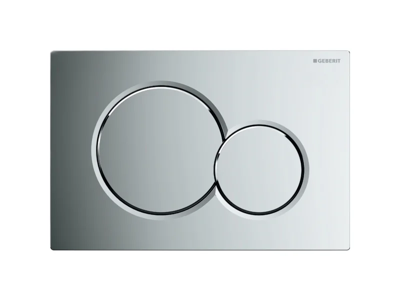 GEBERIT Sigma01 kromattu säätölevy etusäätöön ja UP300 ja UP320 piilovesisäiliöihin