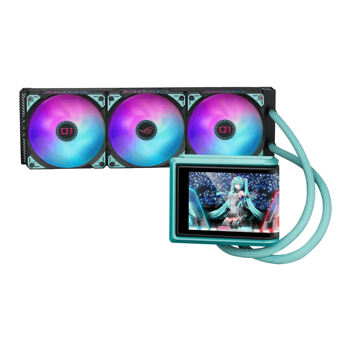 ASUS ROG RYUO IV 360 ARGB MIKU - CPU Vesijäähdytys