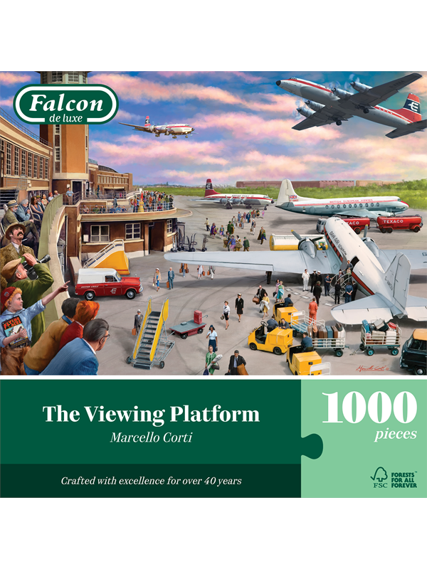 Falcon Haasta itseäsi tällä 1000 palan palapelillä.