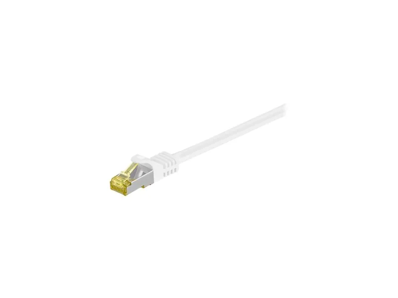 Goobay 91101, 30 m, Cat7, S/FTP (S-STP), RJ-45, RJ-45, Valkoinen