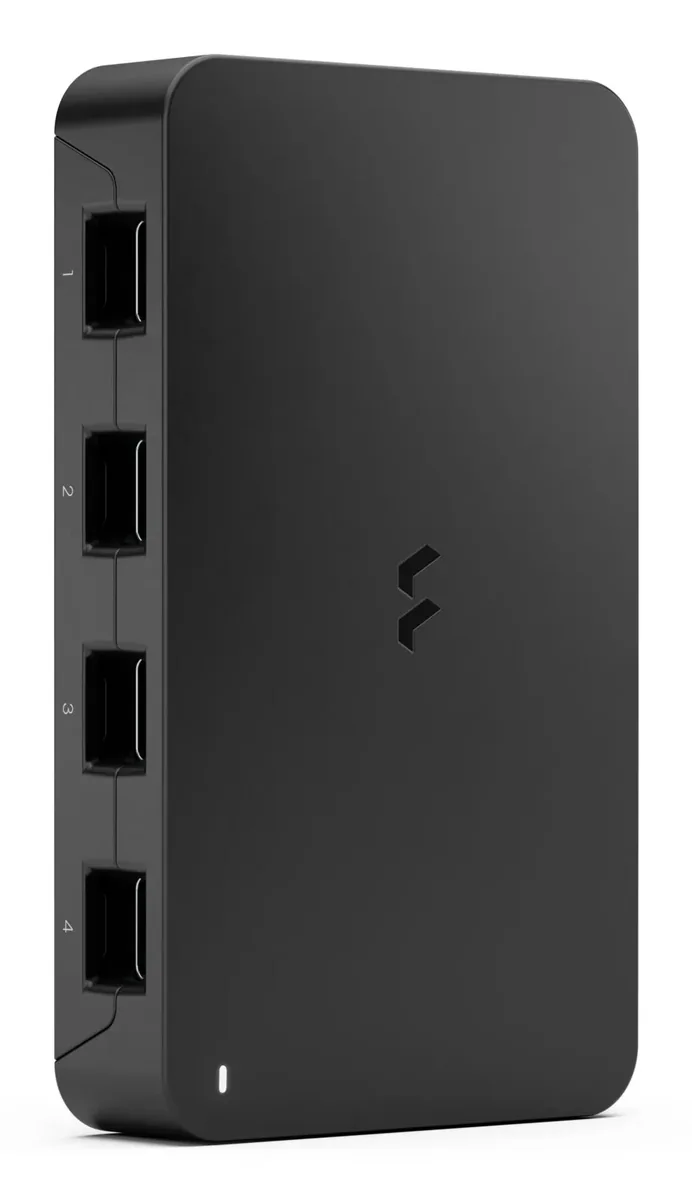 Fractal Design Adjust Pro Hub PWM ARGB -tuuletinohjain, musta